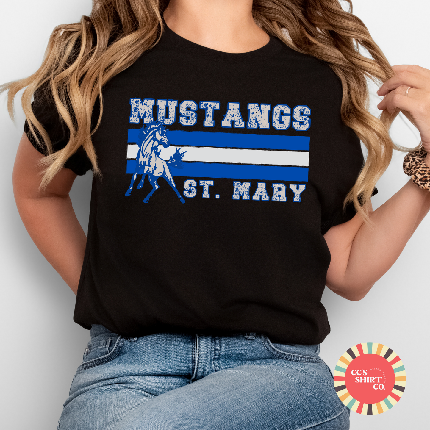 St Mary Mustang Classic Tee