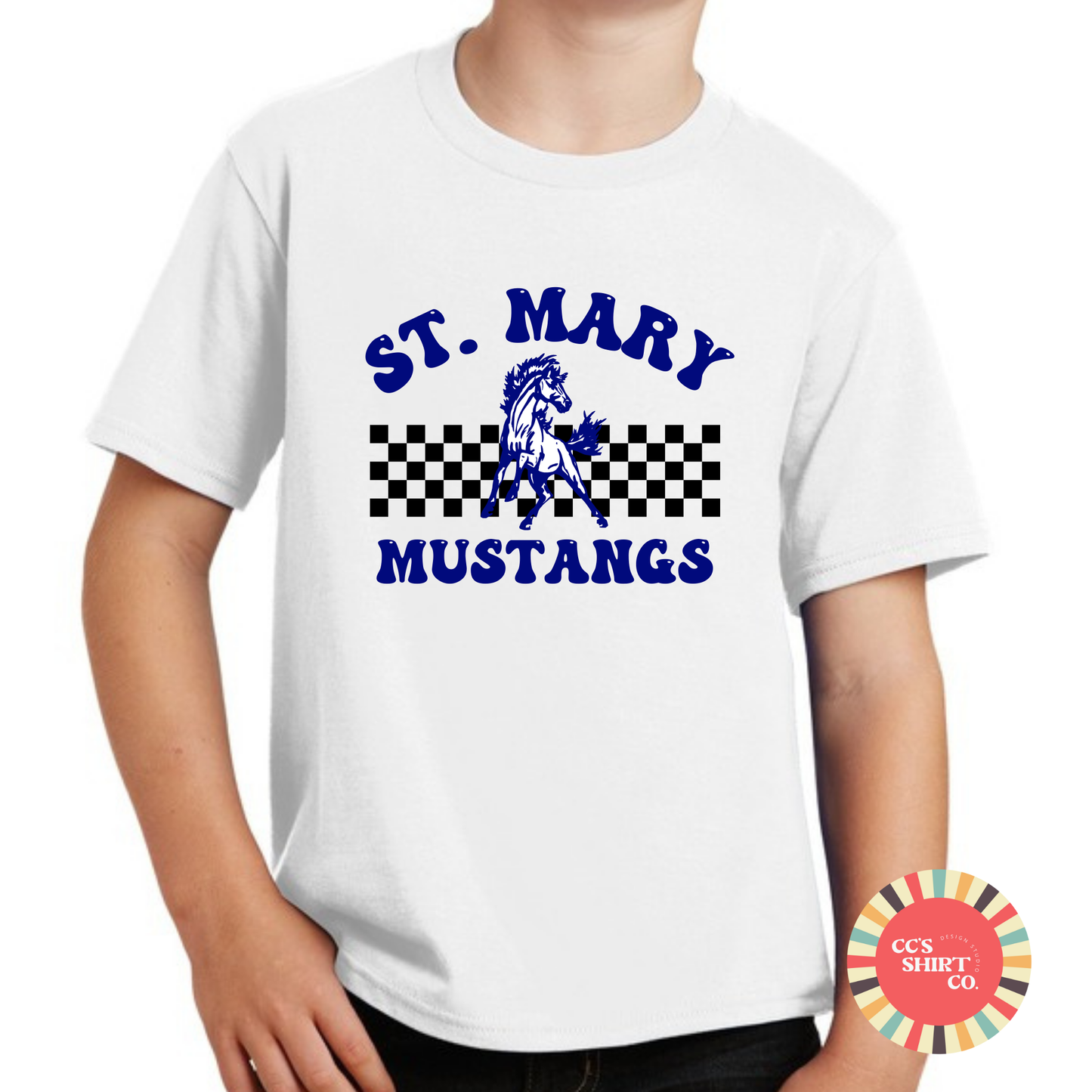 St Mary Retro Classic Tee