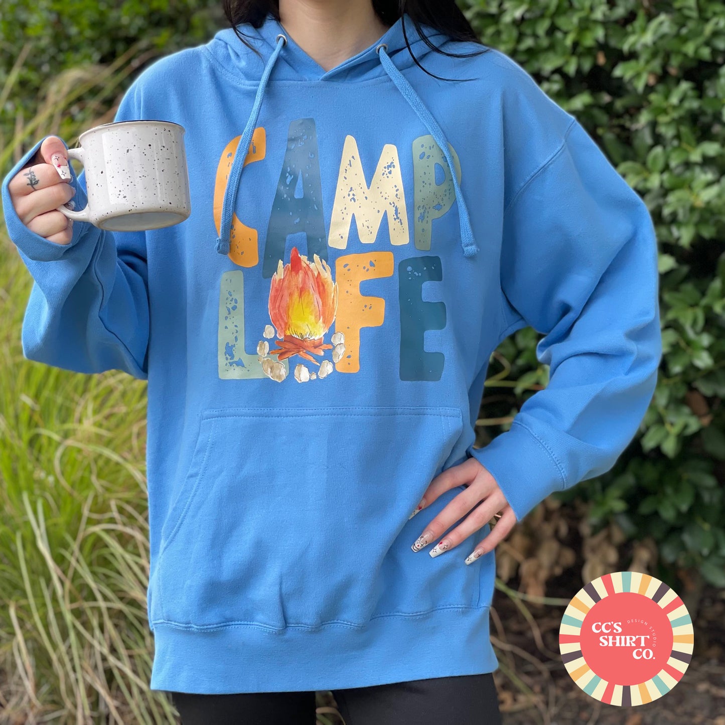 Camp Life Oversized Hoodie