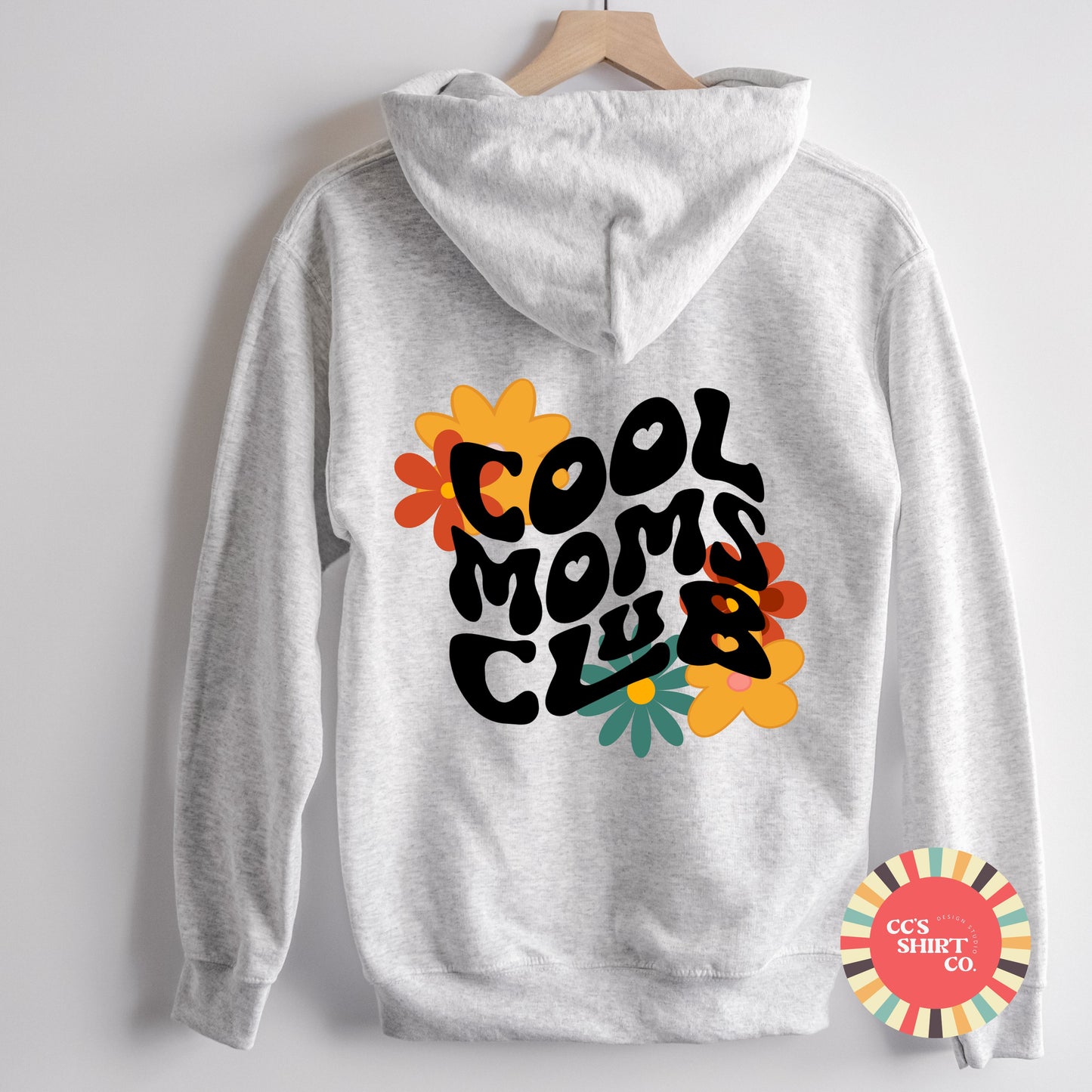 Retro Styled Cool Mom's Club Hoodie
