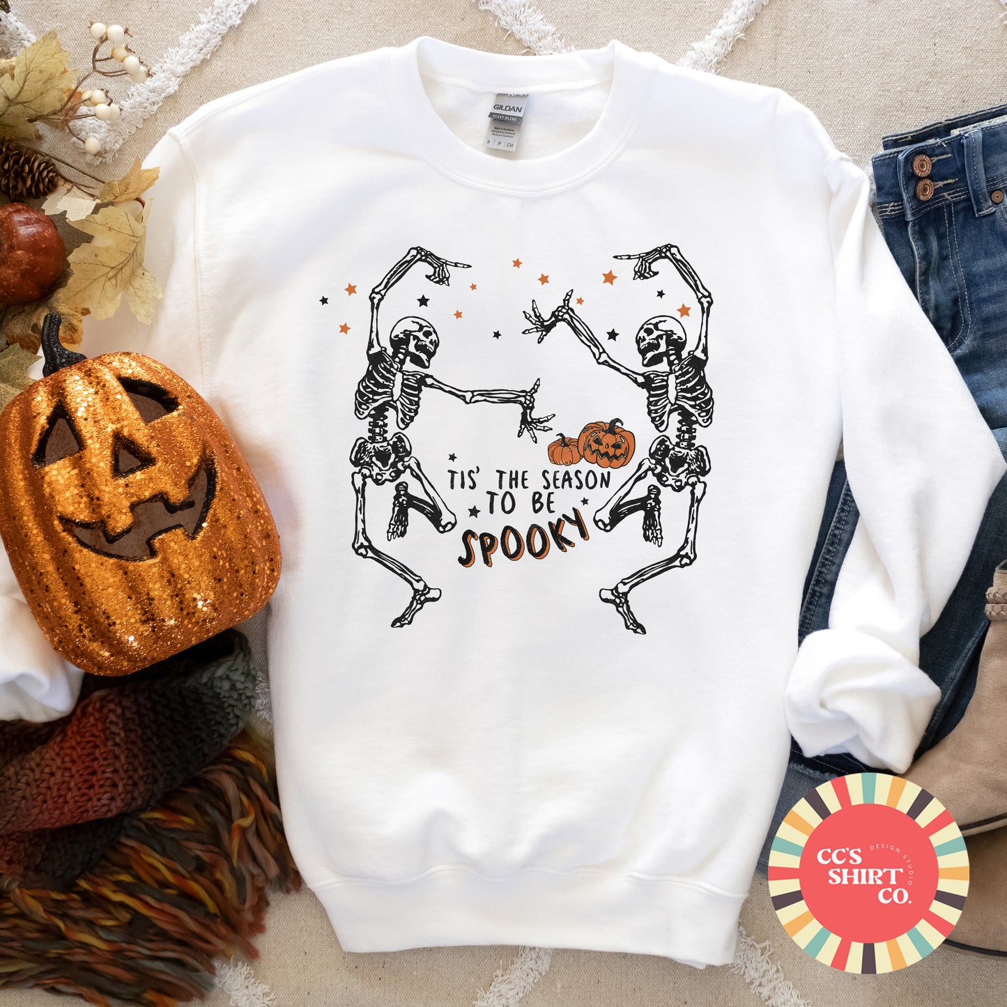 Spooky Dancing Skeletons Sweatshirt