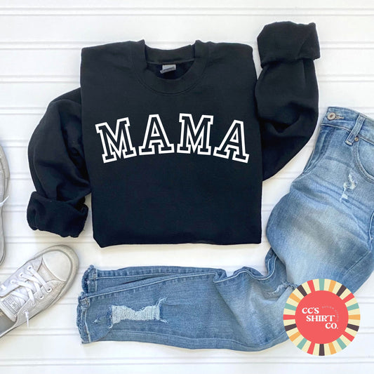 MAMA Varsity Style Crewneck