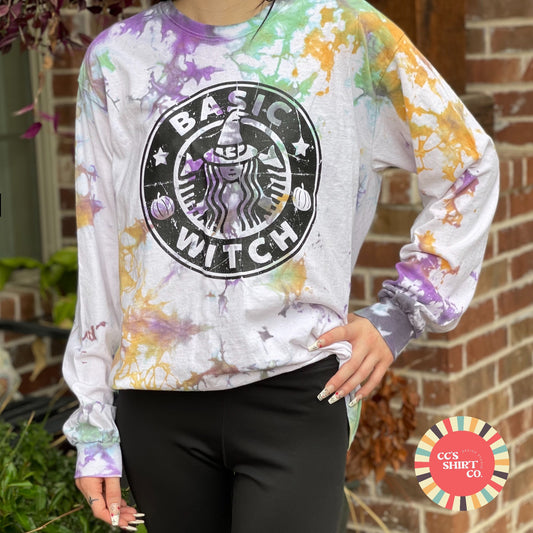 Basic Witch Halloween Tie-Dye