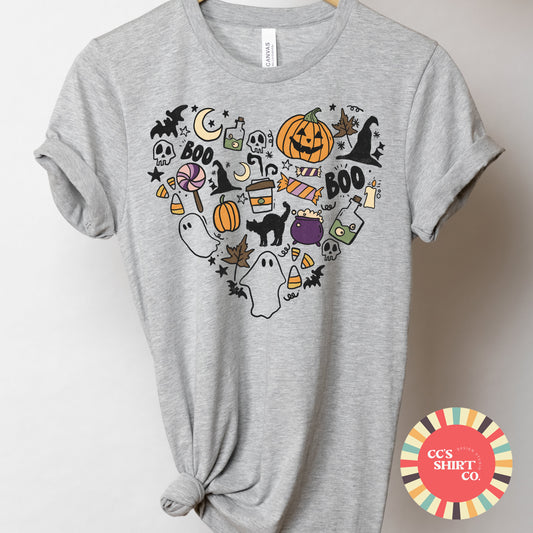 Halloween Heart Full of Goodies Shirt