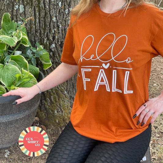 Hello Fall Graphic Tee