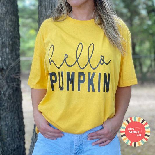 Hello Pumpkin Graphic Tee