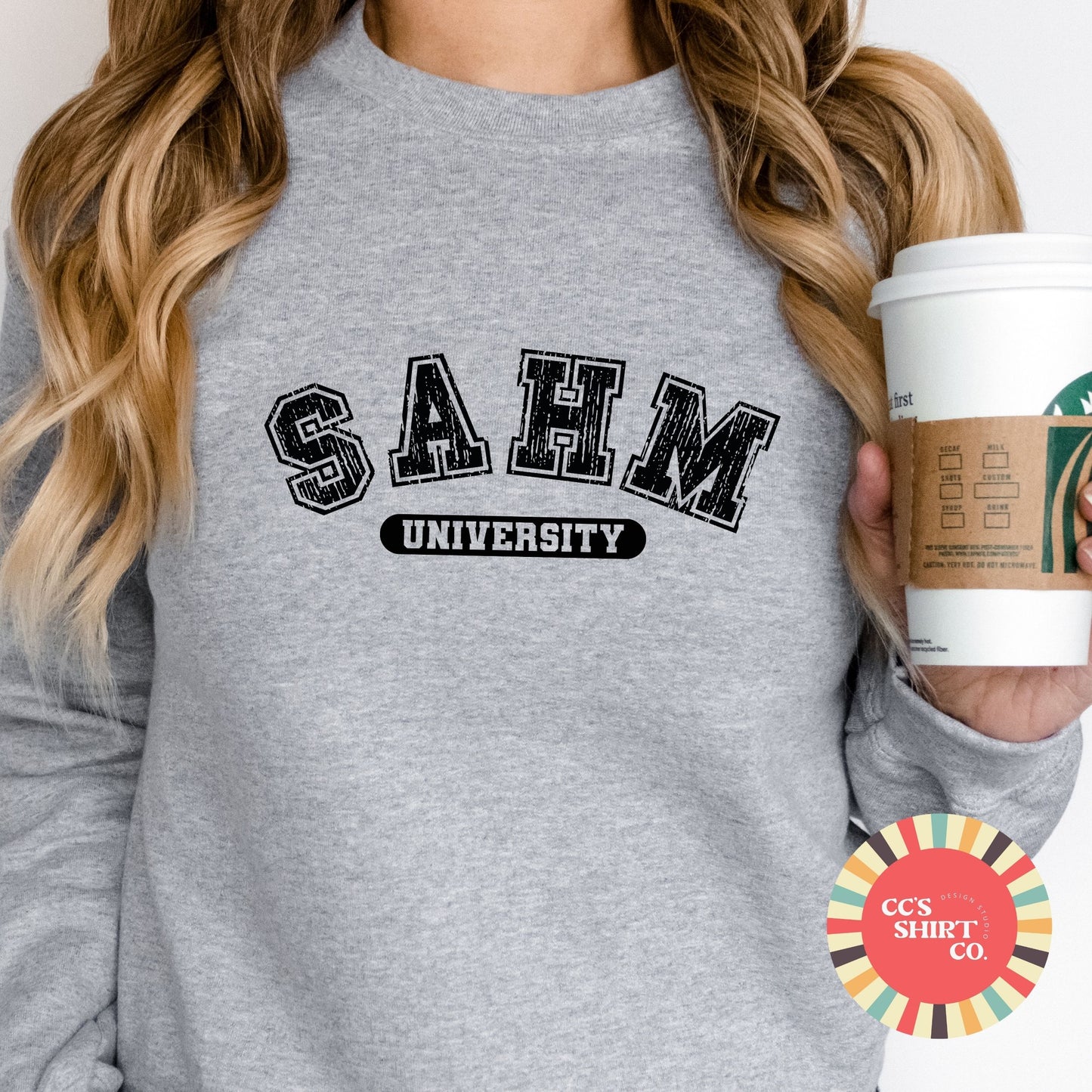 Stay At Home Mom University Crewneck