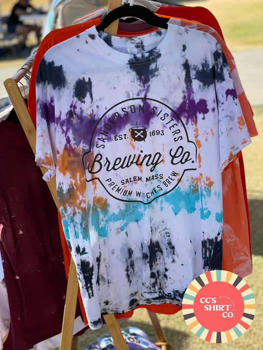 Sanderson Sisters Brewing Co Halloween Tie-Dye