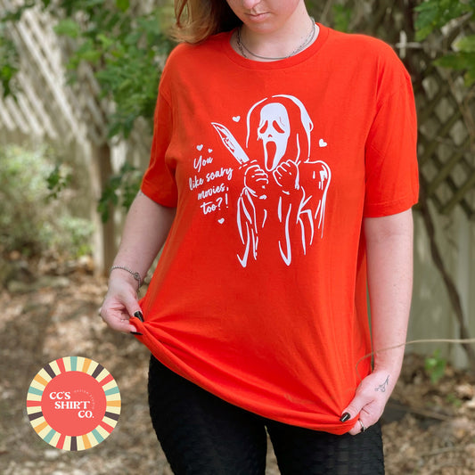 You Love Scary Movies Too Scream Halloween Shirt